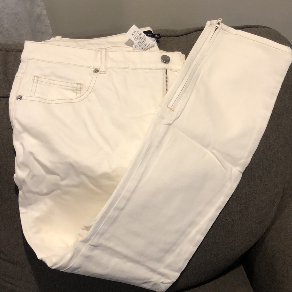 LL Bean stretch denim pants